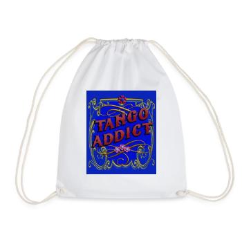 Tango Addict - Drawstring Bag - white - Front