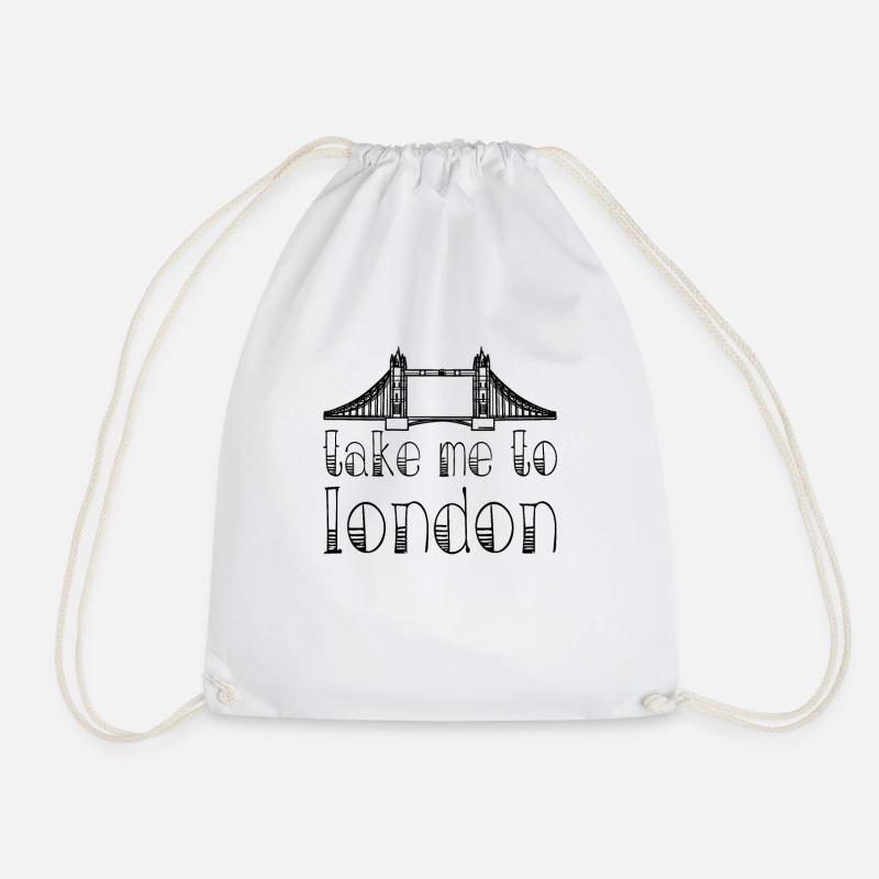 Take me to London - Turnbeutel - Weiß