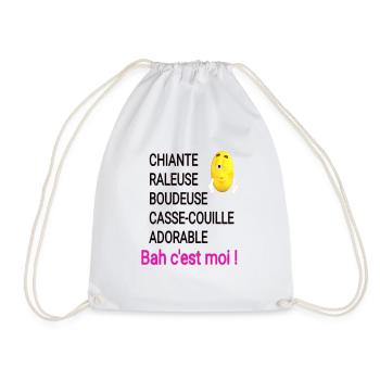 CHIANTE, RALEUSE - Sac de sport léger - blanc - Devant