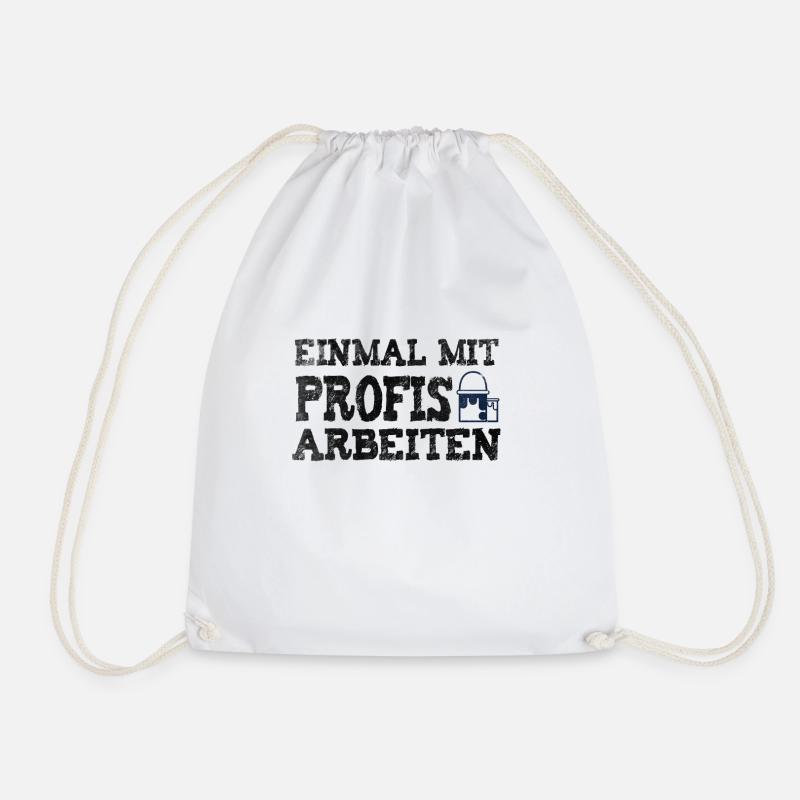 Profis Maler - Turnbeutel - Weiß