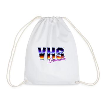 Generation VHS - Drawstring Bag - white - Front