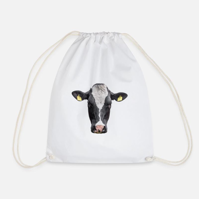 Cow. Kuh. - Turnbeutel - Weiß