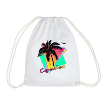 Copacabana - Drawstring Bag - white - Front