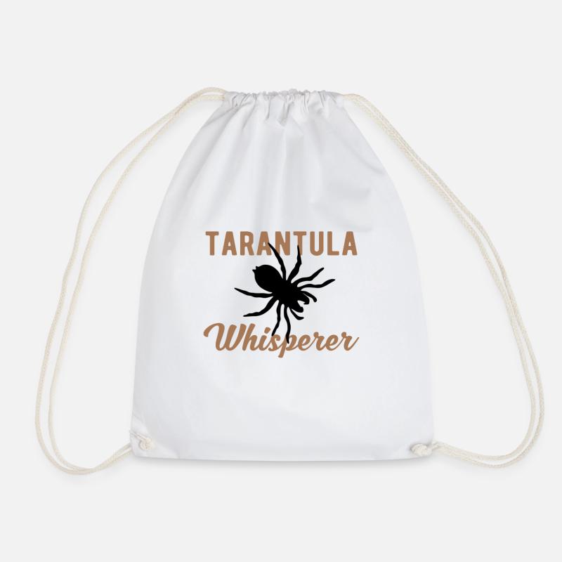TARANTULA SPIDER: Tarantula Whisperer - Turnbeutel - Weiß