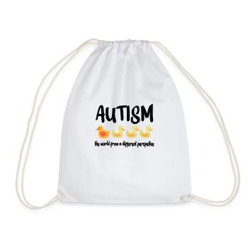 Autism awareness: different perspective - Sac de sport léger - blanc - Devant