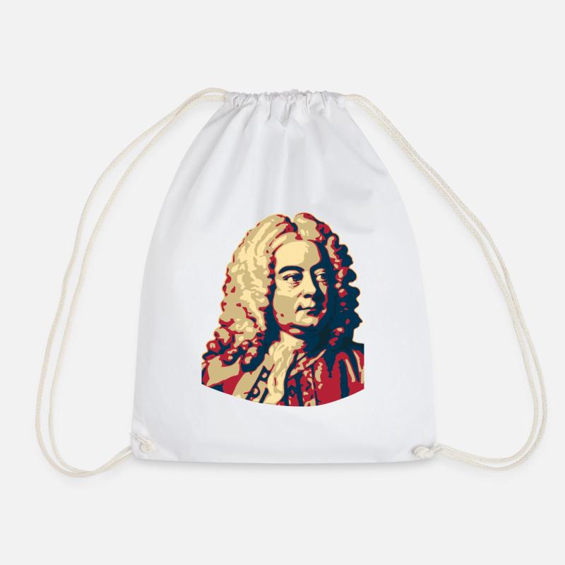 Georg Friedrich Händel - Turnbeutel - Weiß