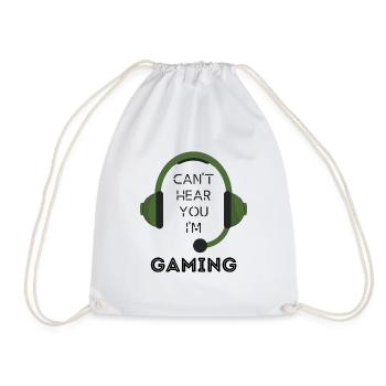 Gaming - I love Gaming - Sac de sport léger - blanc - Devant