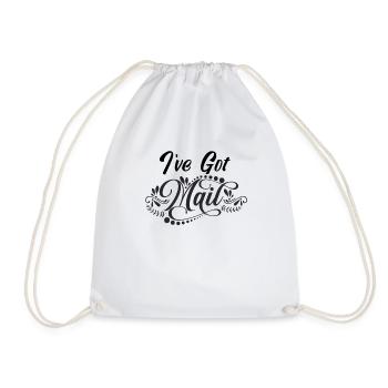 I've got mail - Drawstring Bag - white - Front