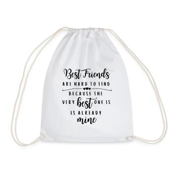 Meilleurs Friends Friends - Sac de sport léger - blanc - Devant