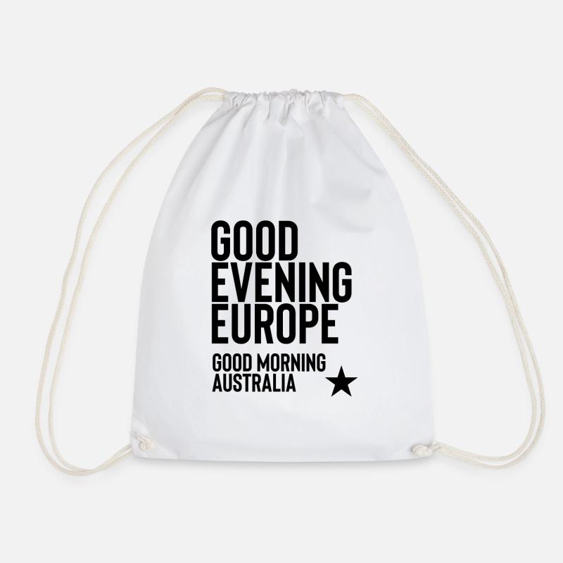 Concours Eurovision de la chanson - Sac de sport léger - blanc