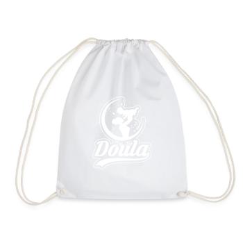 Doula enceinte Sage-femme Birth Coach Catcher - Sac de sport léger - blanc - Devant