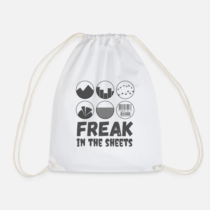 Freak in the Sheets - Turnbeutel - Weiß