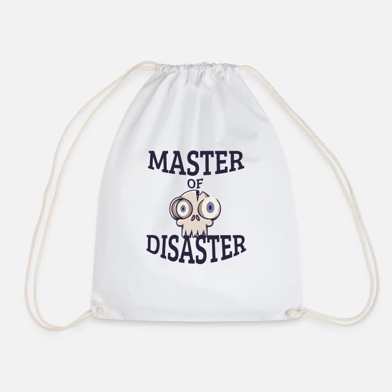 Master of Disaster - Turnbeutel - Weiß
