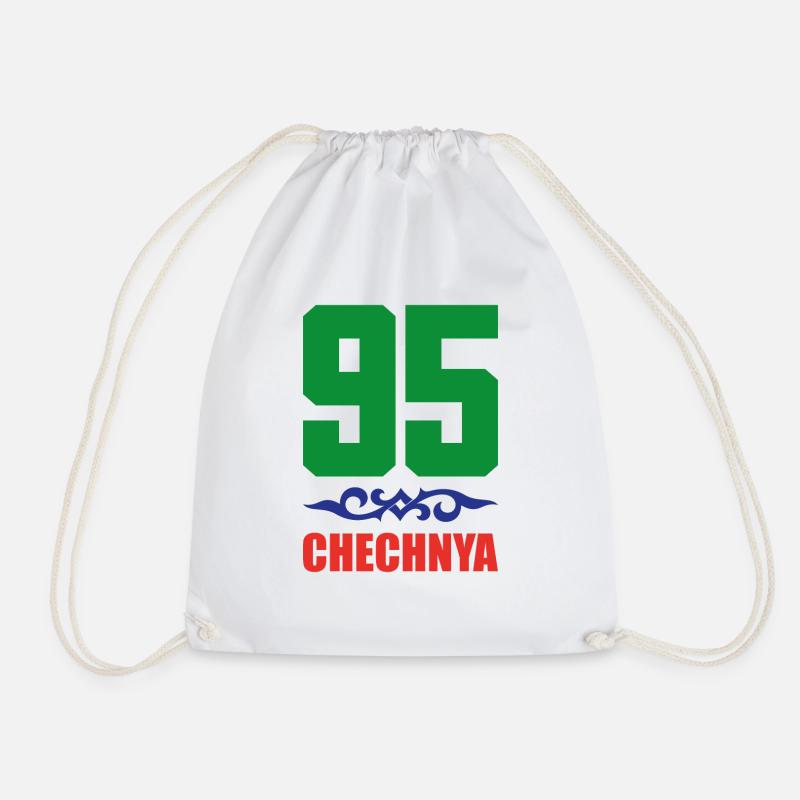 Chechnya Grosny Geschenk Ramsan Kadyrow Noxchi - Turnbeutel - Weiß