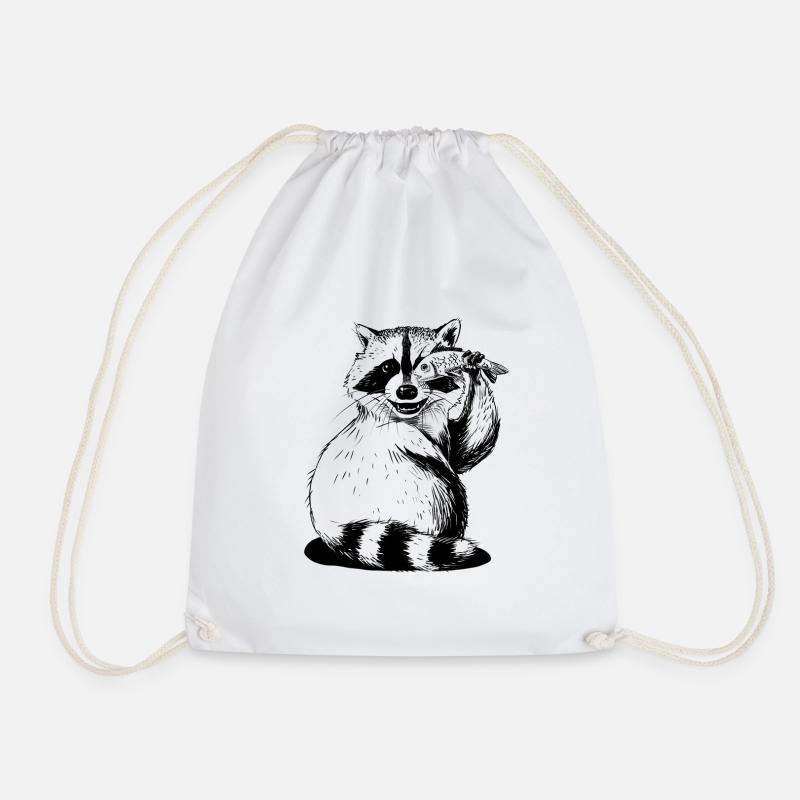 Trashpanda - Turnbeutel - Weiß