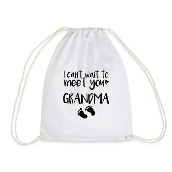 Grandma Baby - Turnbeutel - Weiß - Vorne