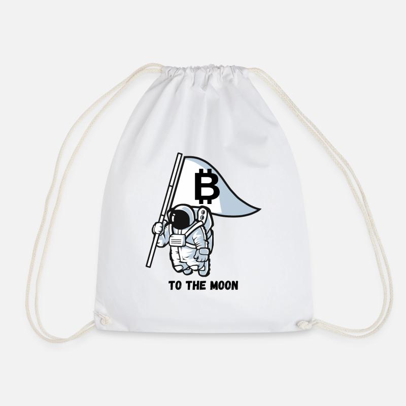 Bitcoin - Turnbeutel - Weiß