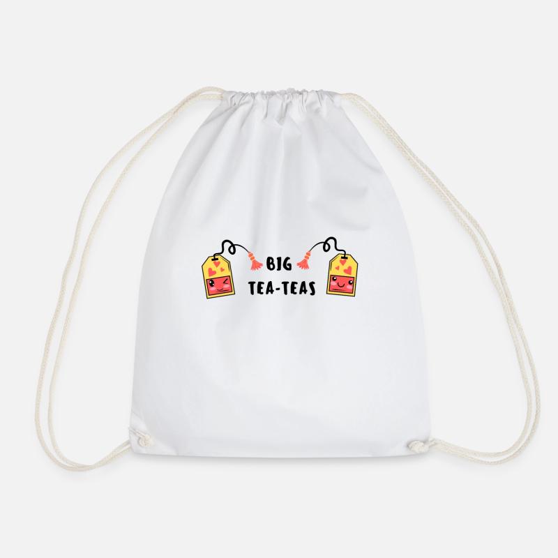 Big Tea-Teas - Drawstring Bag - white