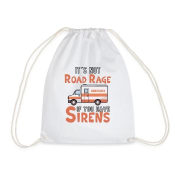 PARAMEDIC FIRST RESPONDER AMBULANCE DRIVER GIFT - Sac de sport léger - blanc - Devant