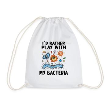 Microbiologiste Microbiology Lab Staph Gift Idea - Sac de sport léger - blanc - Devant