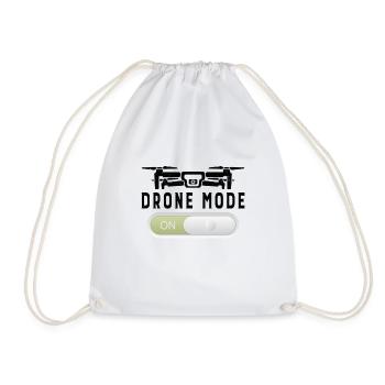 Drone Pilot Drones Grandpa Gift Drone Mode on - Turnbeutel - Weiß - Vorne
