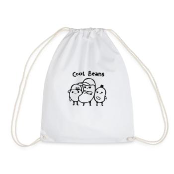 Cool Beans - Sac de sport léger - blanc - Devant