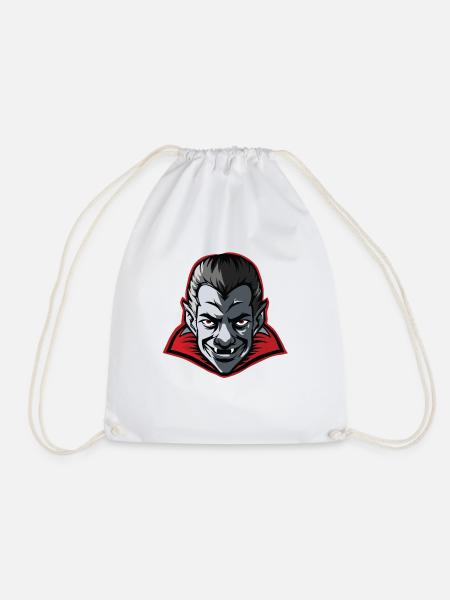 Vampir - Turnbeutel - Weiß