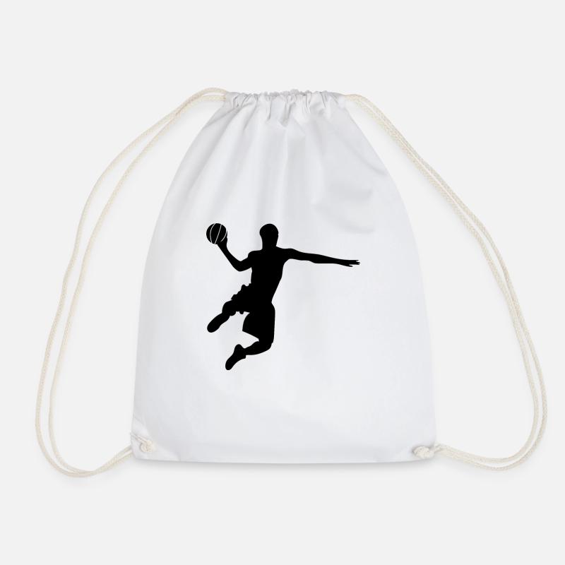 Basketteur basketteur - Sac de sport léger - blanc