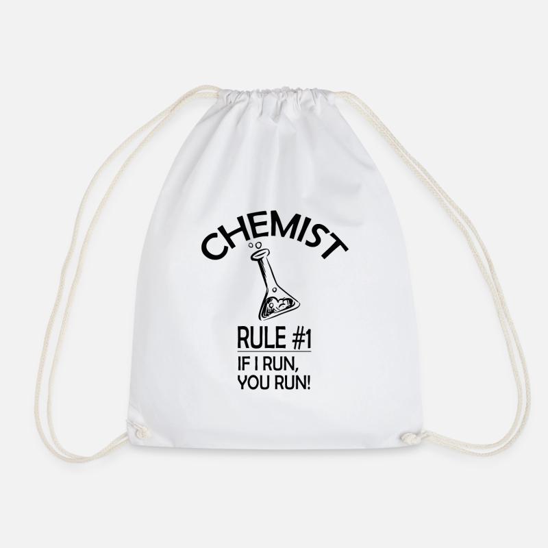 Chemiker funny - Turnbeutel - Weiß