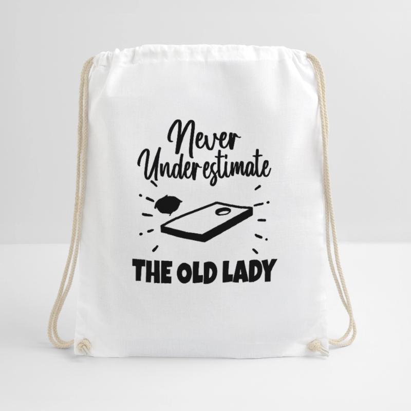 Cornhole Throwing Cornhole player Cornhole lover Drawstring Bag
