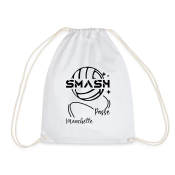 Cadeau Homme Volleyball Volley Noel Anniversaire - Sac de sport léger - blanc - Devant