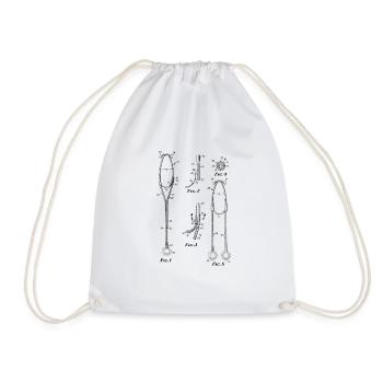 Docteur Médecin Instrument Stéthoscope Docteur Dr. - Sac de sport léger - blanc - Devant