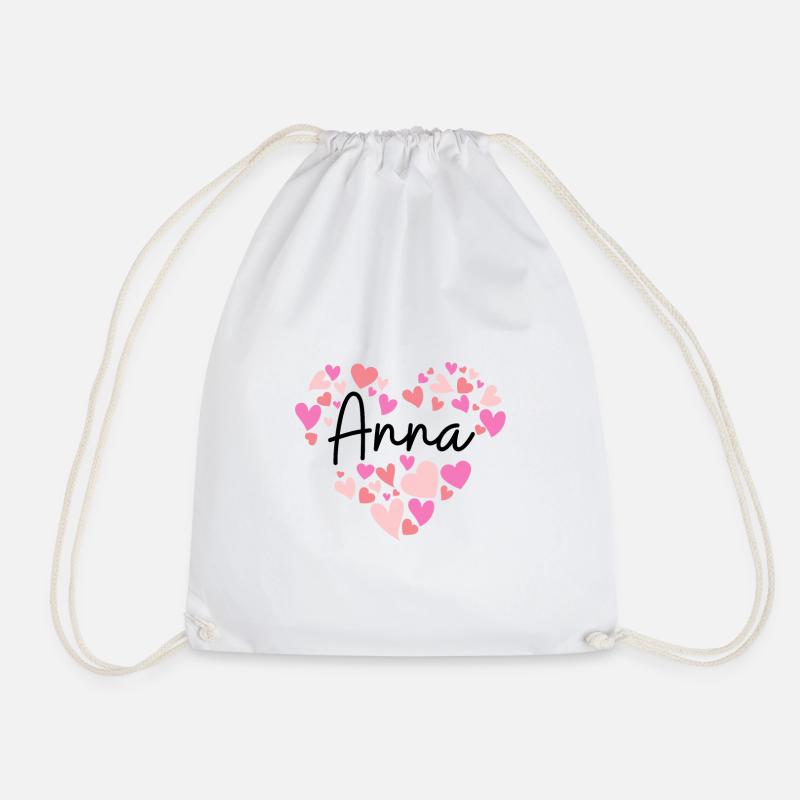 Ich liebe Anna - Turnbeutel - Weiß