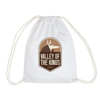 Valley of the Kings – Egypt - Drawstring Bag - white - Front