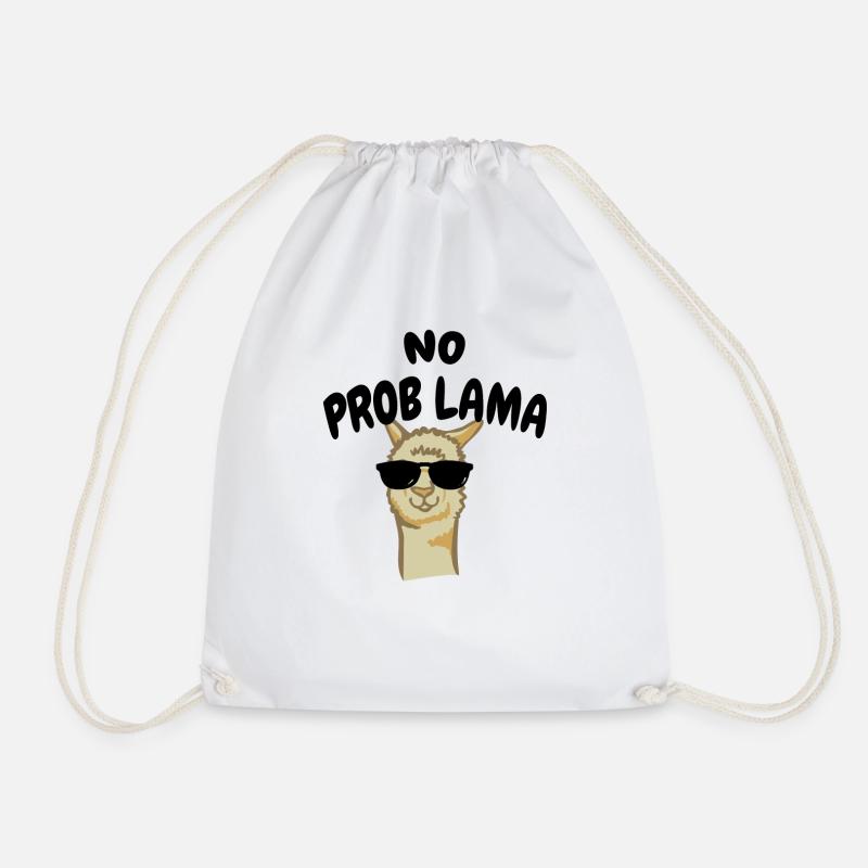 No Problama - Turnbeutel - Weiß