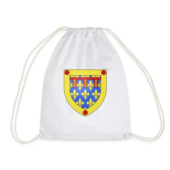 Blason département du Pas de Calais - Sac de sport léger - blanc - Devant