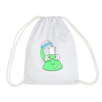 Science Bottle Chimie - Sac de sport léger - blanc - Devant