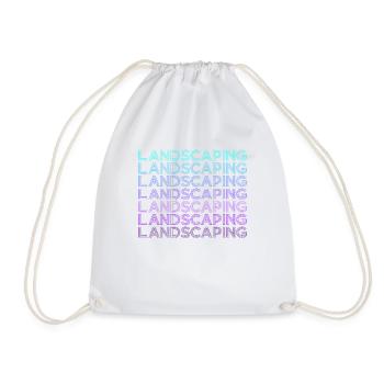Paysagiste Jardinier Paysagiste Rétro - Sac de sport léger - blanc - Devant