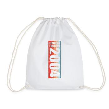 18th birthday gift 2004 eighteen - Drawstring Bag - white - Front