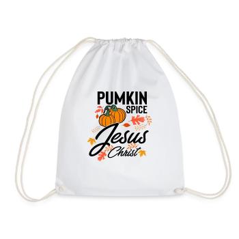 Urkomische Pumkin Gewürz Kürbis Festival Ernte - Turnbeutel - Weiß - Vorne