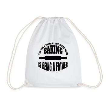 Boulanger Papa Boulangerie Père Confiseur Papa Boulangerie - Sac de sport léger - blanc - Devant