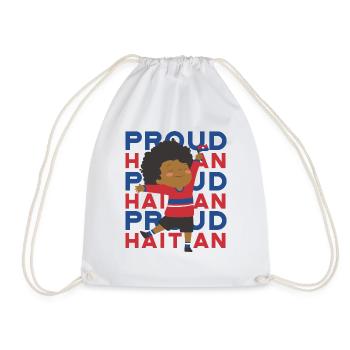 Haïti Haïti Haïti Fierté Drapeau I Cadeau - Sac de sport léger - blanc - Devant