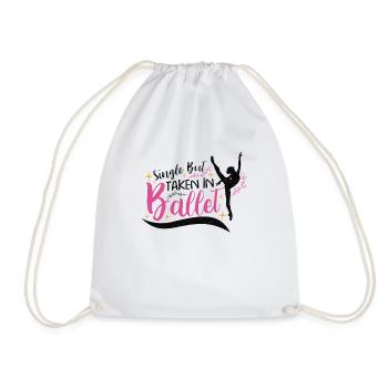 Ballet Ballerina Dance Dancer Dancing Ballet Gift - Turnbeutel - Weiß - Vorne