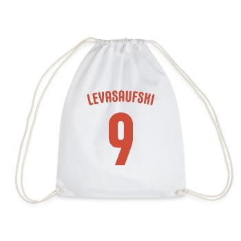 Sauftrikot Polen - Sauf Trikot Malle - Saufen - Turnbeutel - Weiß - Vorne