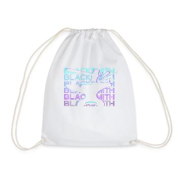 Forgeron Blacksmith’s Art Retro Gift - Sac de sport léger - blanc - Devant