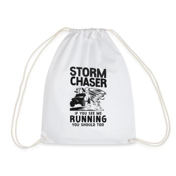 Storm Chaser Hurricane Meteorology - Turnbeutel - Weiß - Vorne