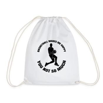 Basketball Basketball Lovers Basketball Club - Drawstring Bag - white - Front