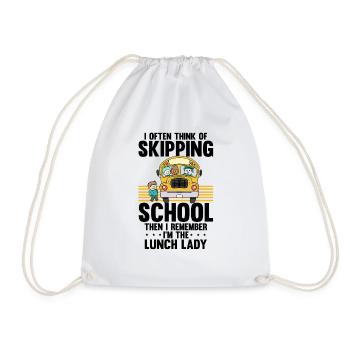 Appréciation humoristique du conseil du directeur d’école - Sac de sport léger - blanc - Devant