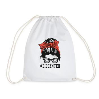 Ruth Bader Ginsberg Notorious (RBG) collier Bandana - Sac de sport léger - blanc - Devant