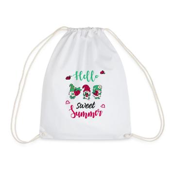 Gnomies Fraise - Sac de sport léger - blanc - Devant